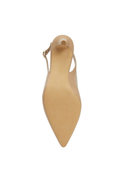 Beymen Club Nude Deri Topuklu Ayakkabı - 5