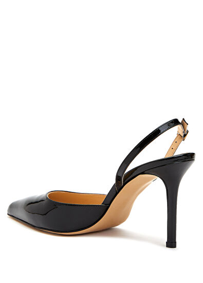Beymen Club Siyah Deri Topuklu Ayakkabı - 3