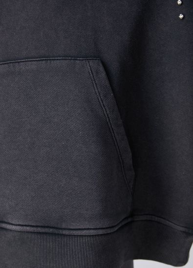 Beymen Club Anthracite Embellished Hoodie - 7
