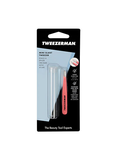 Tweezerman Mercan Mini Oblique Tip Tweezers - 6