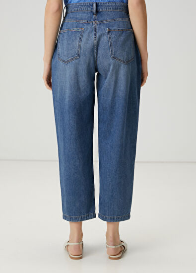 Beymen Club Blue Carrot Form Jeans - 6