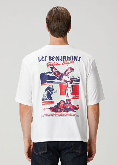 Les Benjamins White Oversized T-Shirt - 4