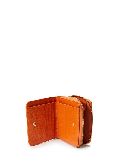Beymen Club Orange Women's Leather Wallet - 4