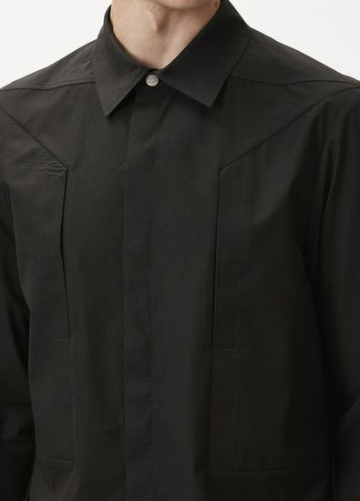 Rick Owens Black Shirt - 5
