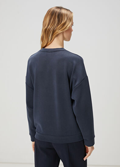 Beymen Club Navy Blue Sweatshirt - 4