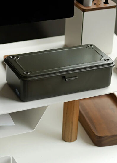 Toyo Steel T-190 Storage Box Asker Yeşili Alet Çantası    - 5