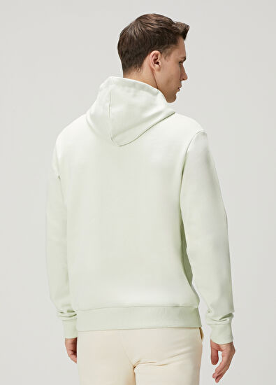 Beymen Club Aqua Green Hooded Sweatshirt - 4