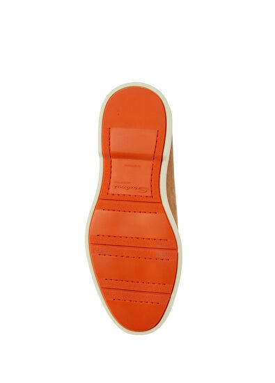 Taba Kadın Süet Loafer - Görsel 6