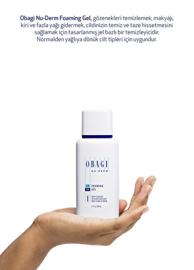 Obaci Medical Nu-Derm Foaming Gel Purifying Facial Cleansing Gel 200 ml - 3