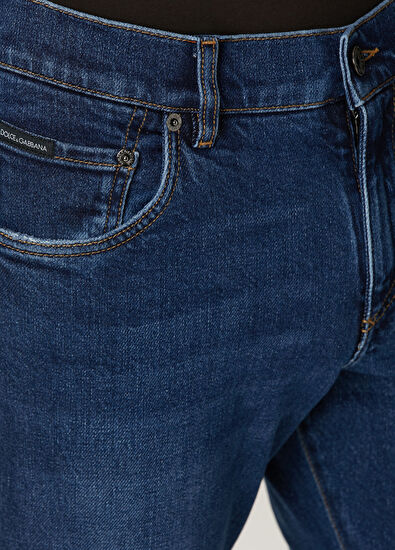 Dolce&Gabbana Navy Jeans - 4