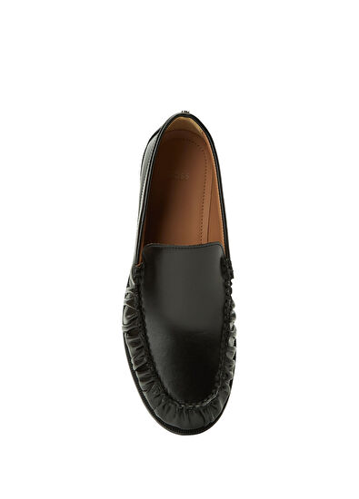 Boss Lycia Tan Women's Leather Loafers - 4