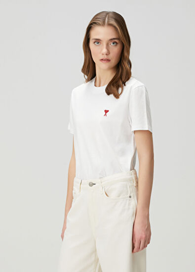Ami Paris Beyaz T-shirt - 3