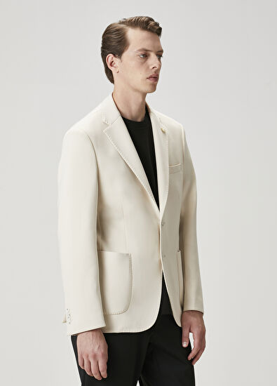 Beymen Club Light Beige Blazer - 4