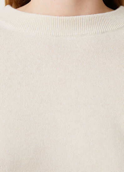 Beymen Club Ecru Cashmere Sweater - 5