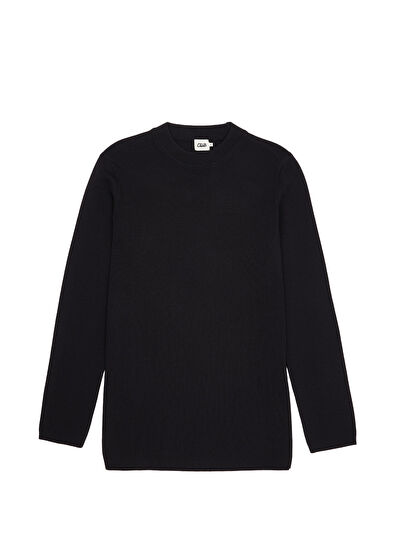 Beymen Club Siyah Yanı Yırtmaçlı Basic Kazak - 7