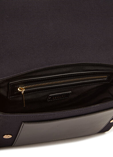 Beymen Siyah Logolu Kadın Omuz Çantası - 5