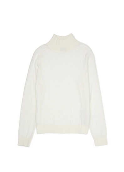 Beymen Club Dolce Vita Ekru İnce Yün Kazak - 7