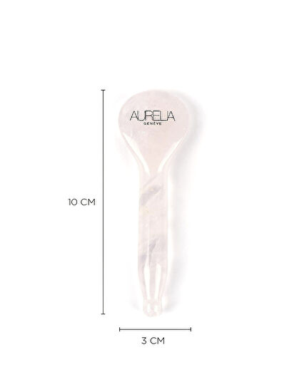 Aurelia Genève Spoon Gua Sha Rose Quartz - 3