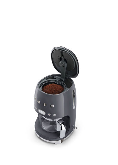 Smeg 50s Style Gri Filtre Kahve Makinesi - 5