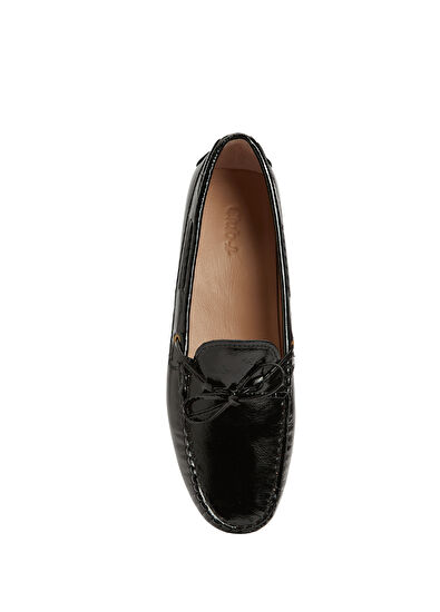 Beymen Club Black Women's Patent Leather Loafer - 4