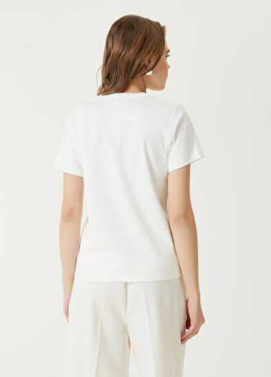 Beymen Club Kırık Beyaz T-shirt - 6