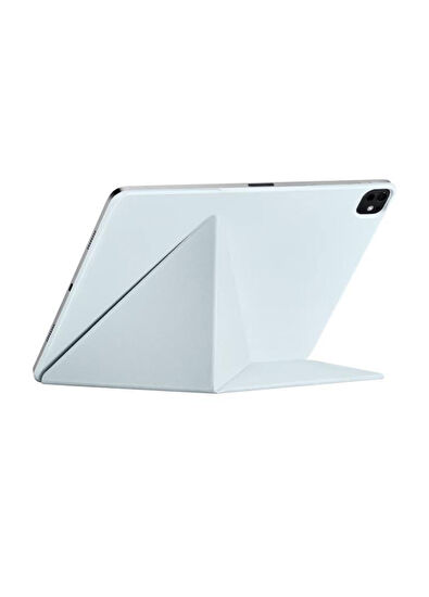 Pitaka MagEZ Folio iPad Pro 11 M4 Uyumlu Mavi Tablet Kılıfı 2024  - 5