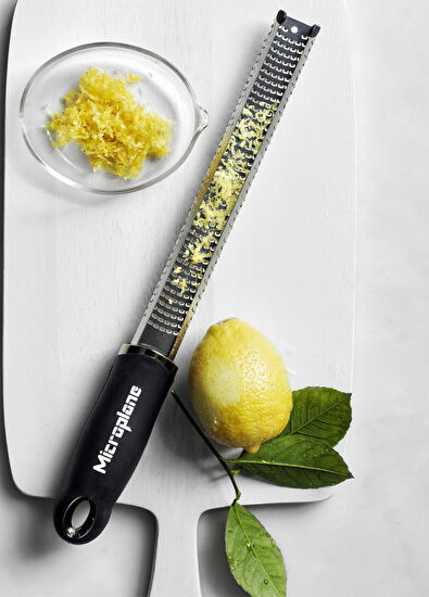 Microplane Premium Classic Siyah Çelik Zester Rende - 3