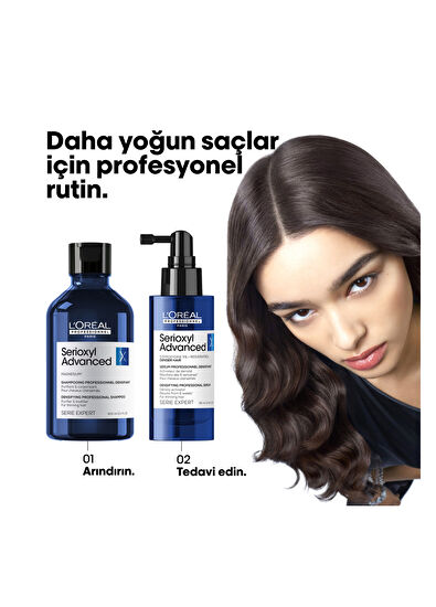 Loreal Professionnel Serie Expert Serioxyl Advanced İncelmiş Saç Telleri için Yoğunluk Kazandıran Saç Serumu 90 ml - 6