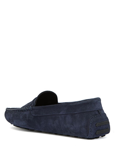 Beymen Club Lacivert Bant Detaylı Kadın Süet Driver - 3