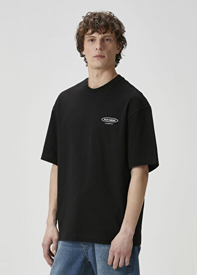 Academia Black Logo Basic T-shirt - 5