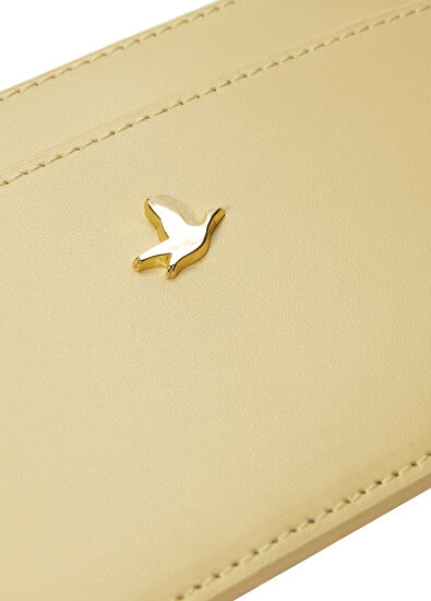 Beymen Club Yellow Women's Leather Card Holder - 5