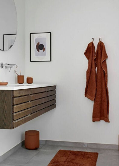 Zone Denmark Ume Terracotta Pedallı Banyo Çöp Kovası 4 Lt - 3