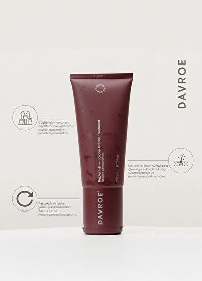 Davroe Davroe Replenish Jojoba Creme Repair Hair Care Cream 200 ml - 4
