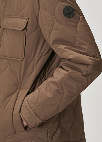 Beymen Club Camel Quilted Outer Shirt - 7