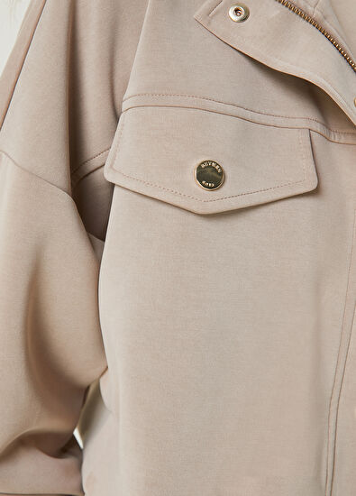 Beymen Club Bej Ceket Formlu Sweatshirt - 6