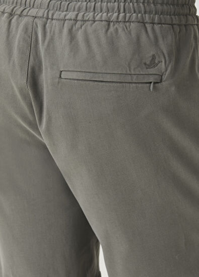 Beymen Club Haki Beli Kordonlu Lyocell Şort - 5