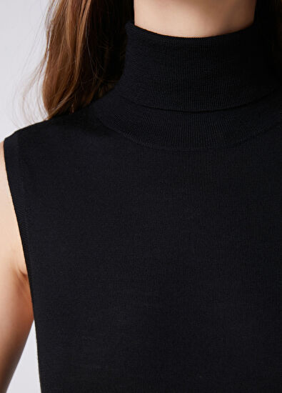 Beymen Club Black Basic Wool Sweater - 6