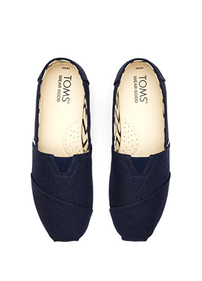 Toms Alpargata Classic Lacivert Kanvas Erkek Espadril - 4