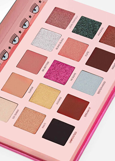 Chiara Ferragni Multicolor Eyeshadow Palette Göz Farı Paleti 11,6 gr - 4