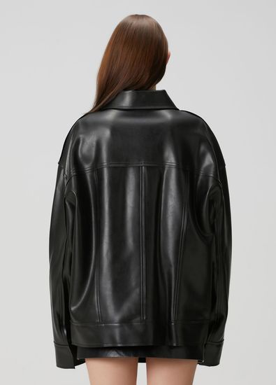Norma Kamali Siyah Kadın Oversized Siyah Ceket 1883065 | Beymen