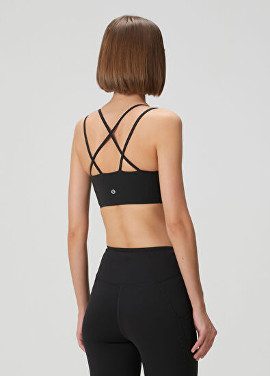 lululemon Like a Cloud Longline Black Sports Bra B/C - 4