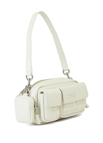 Marc Jacobs The Cargo Beyaz Kadın Deri Omuz Çantası - 3