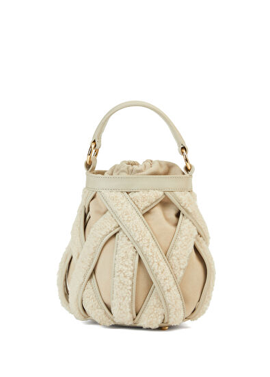 Otrera Olina Krem Kadın Deri Çanta - 4