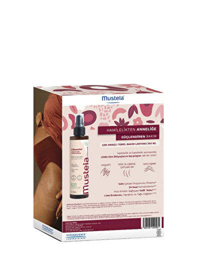 Mustela L'Essentiel Çok Amaçlı Temel Bakım Losyonu 200 ml + At Kılı Fırça Seti - 5