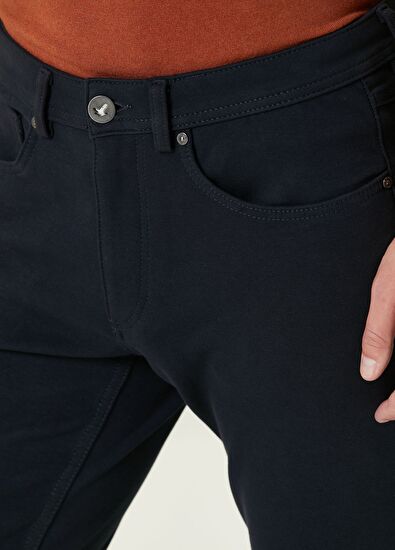 Beymen Club Navy Blue Knitted Sports Pants - 4