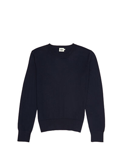 Beymen Club Lacivert Yün Kazak - 7