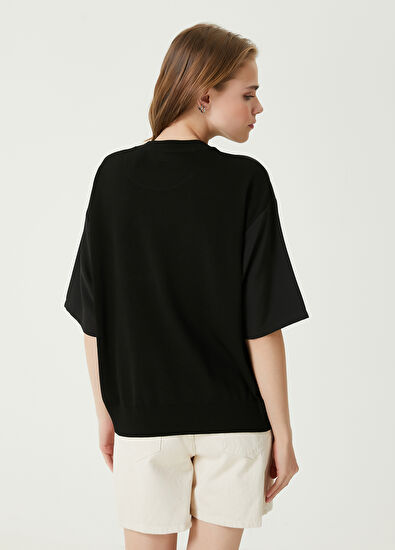 Beymen Club Siyah Zincir Detaylı Kazak - 6