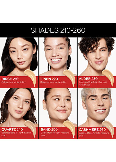 Shiseido Revitalessence Skin Glow 260 Fondöten - 6