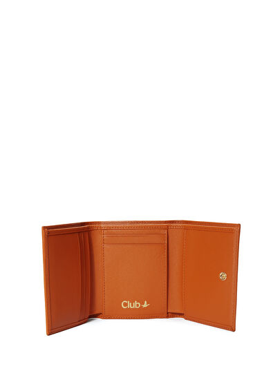 Beymen Club Small Turuncu Kadın Deri Cüzdan - 4