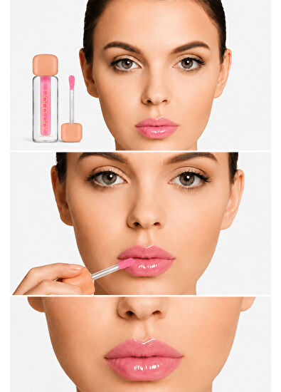 Dora Joy Plump Joy Lip Gloss Sheer Pink Dudak Parlatıcısı - 5